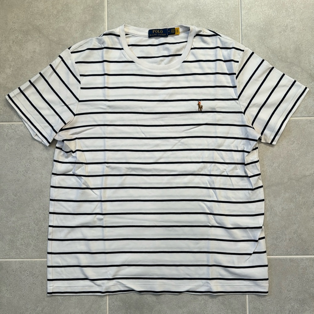 POLO Ralph Lauren (Blue Stripe) Tee Shirt